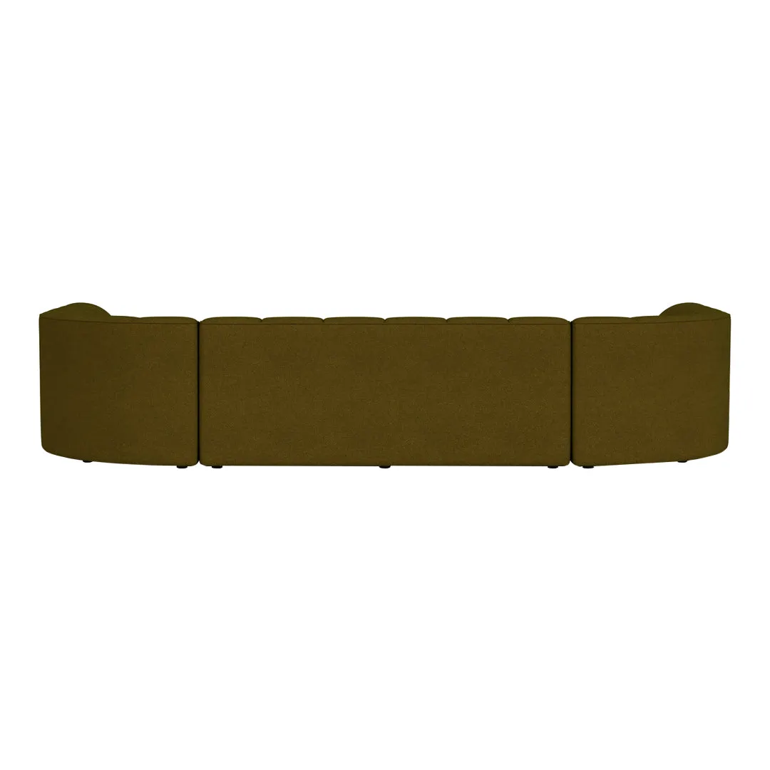Eave Seamline Modular Sofa - 4-Seater, Configurations 1-2