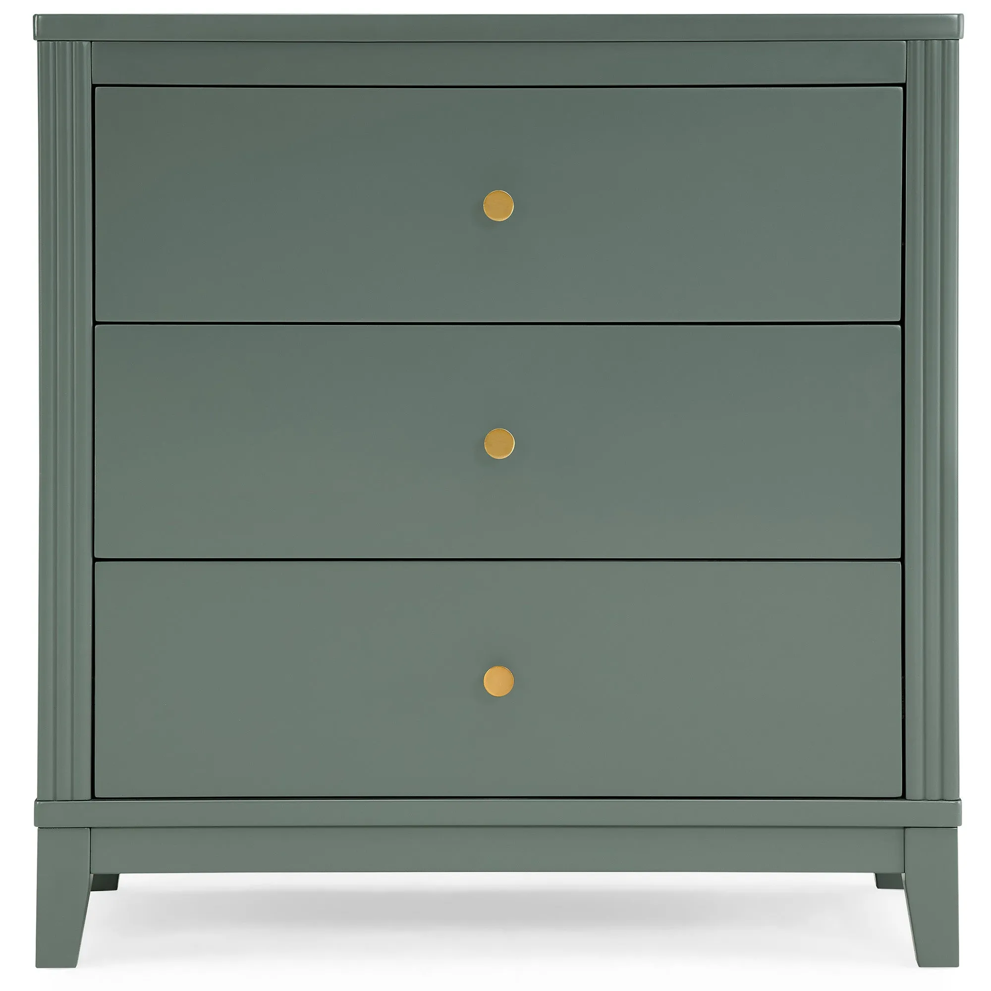 Eloise 3 Drawer Dresser with Changing Top and Interlocking Drawers