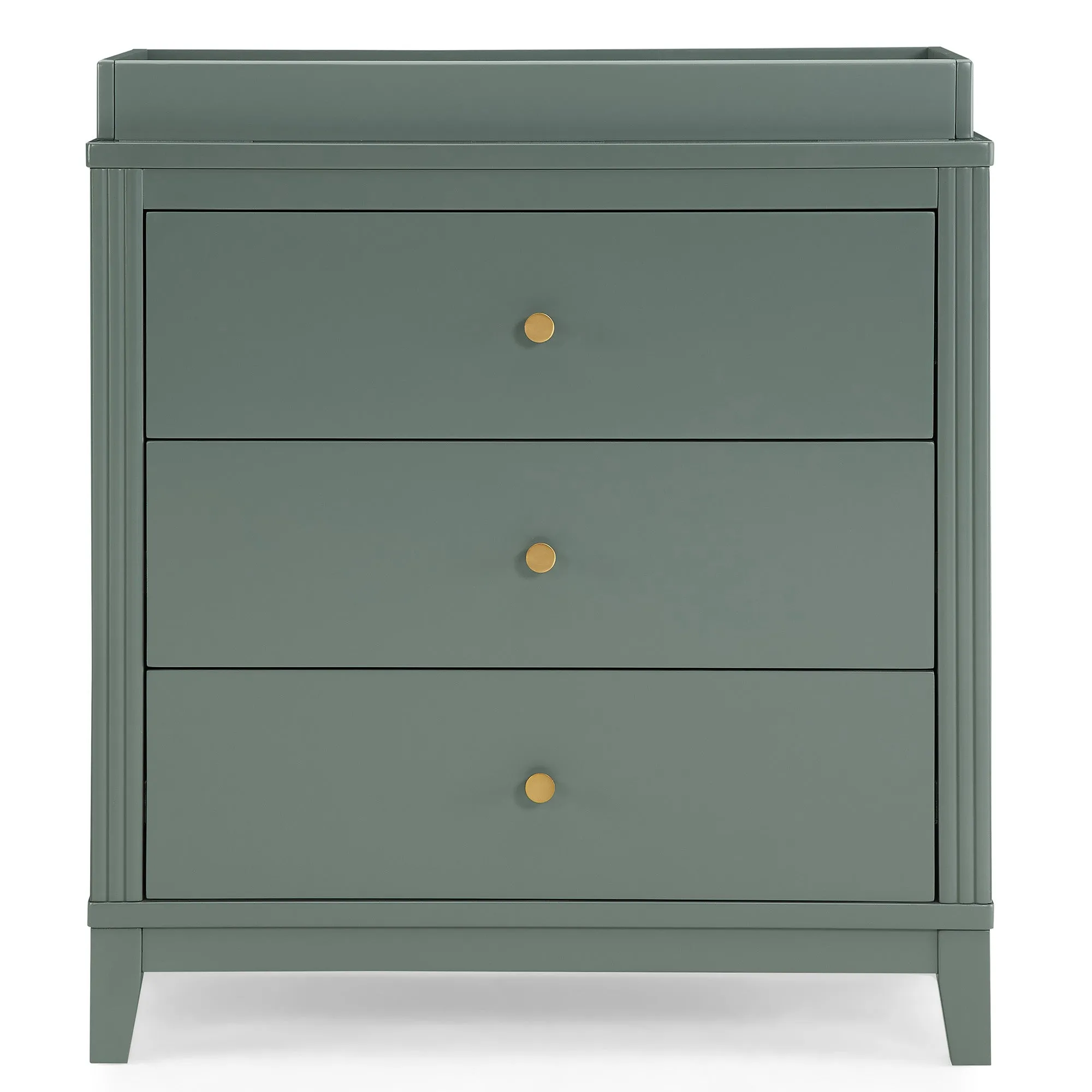 Eloise 3 Drawer Dresser with Changing Top and Interlocking Drawers