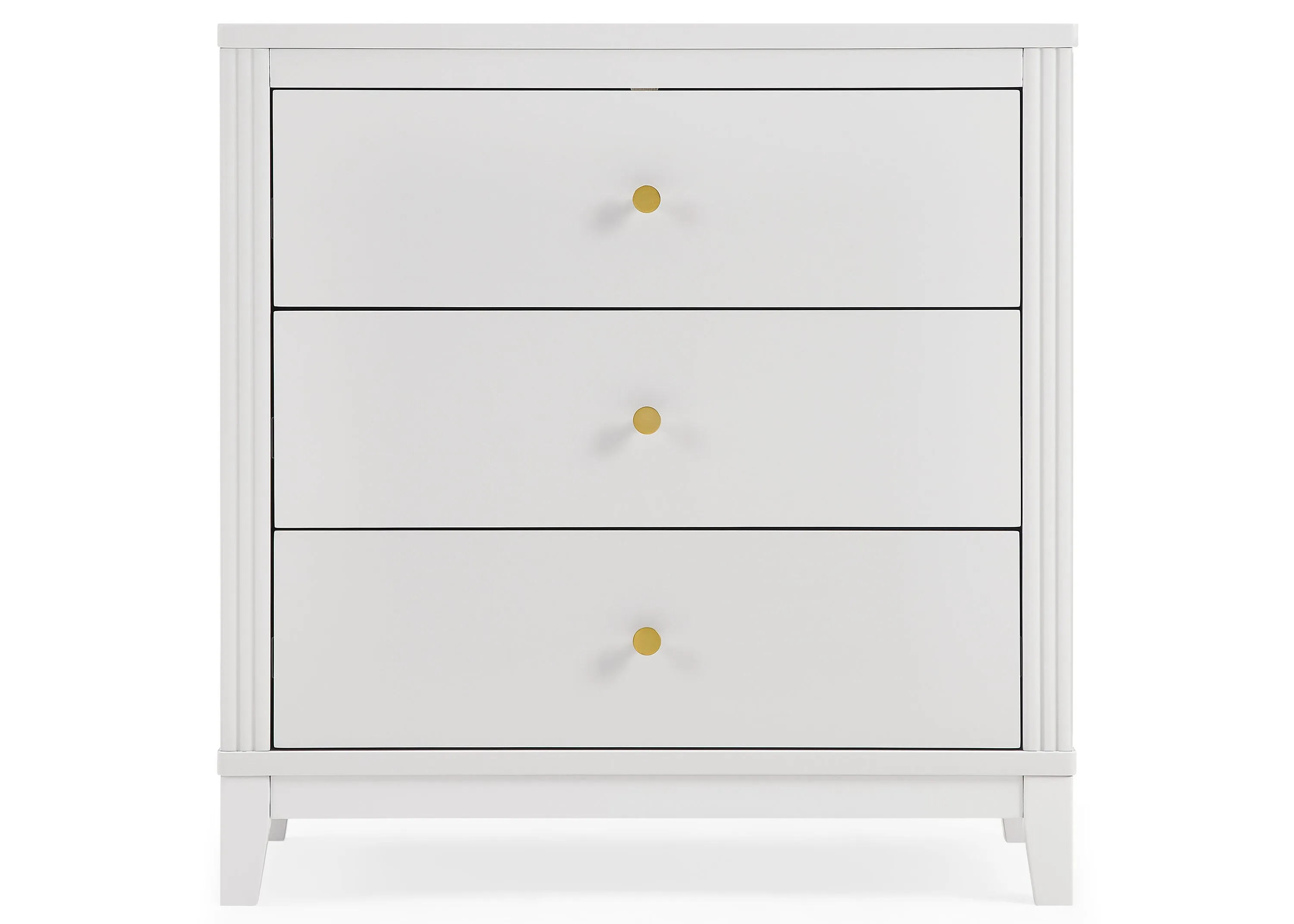 Eloise 3 Drawer Dresser with Changing Top and Interlocking Drawers