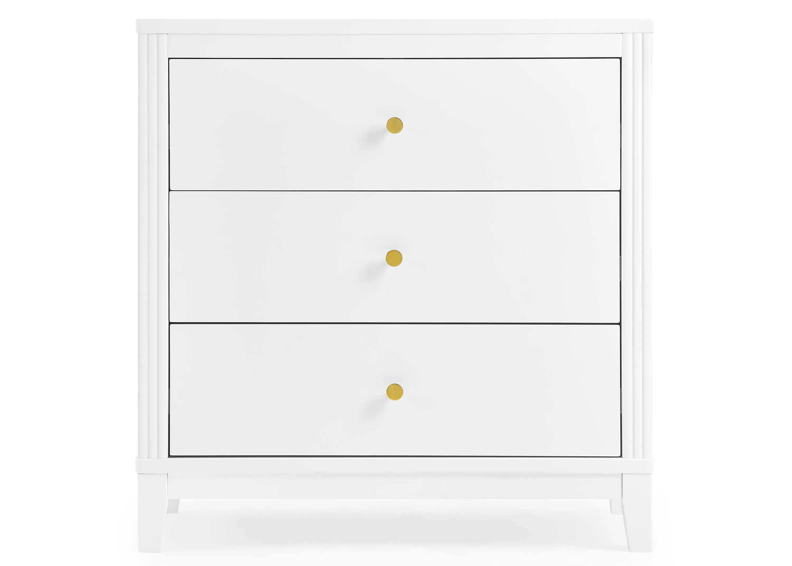 Eloise 3 Drawer Dresser with Changing Top and Interlocking Drawers