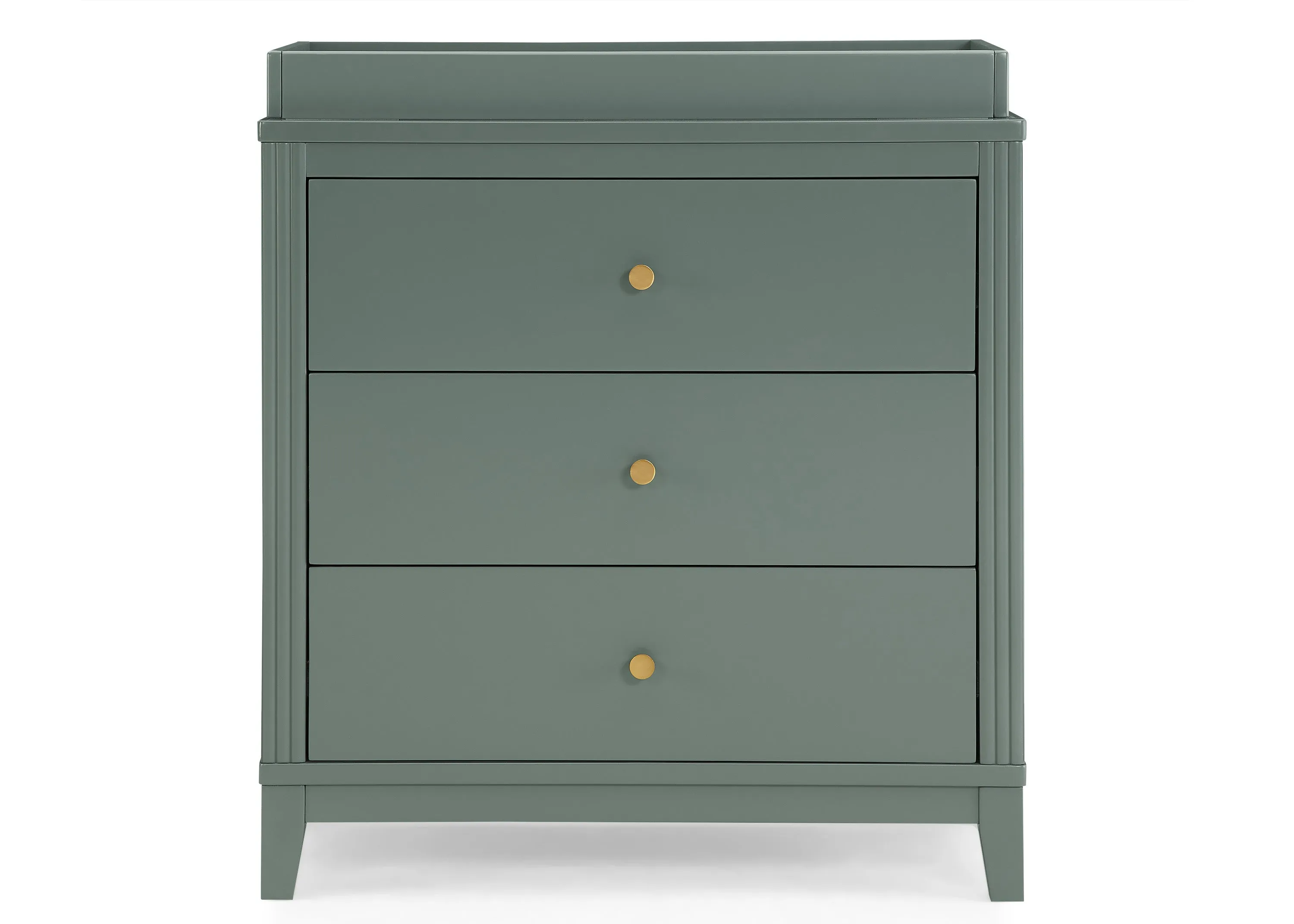 Eloise 3 Drawer Dresser with Changing Top and Interlocking Drawers