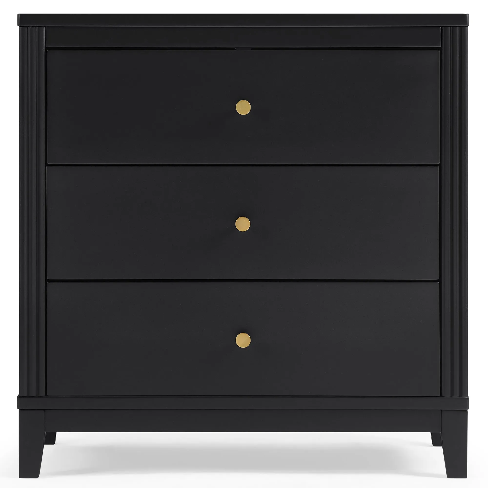 Eloise 3 Drawer Dresser with Changing Top and Interlocking Drawers