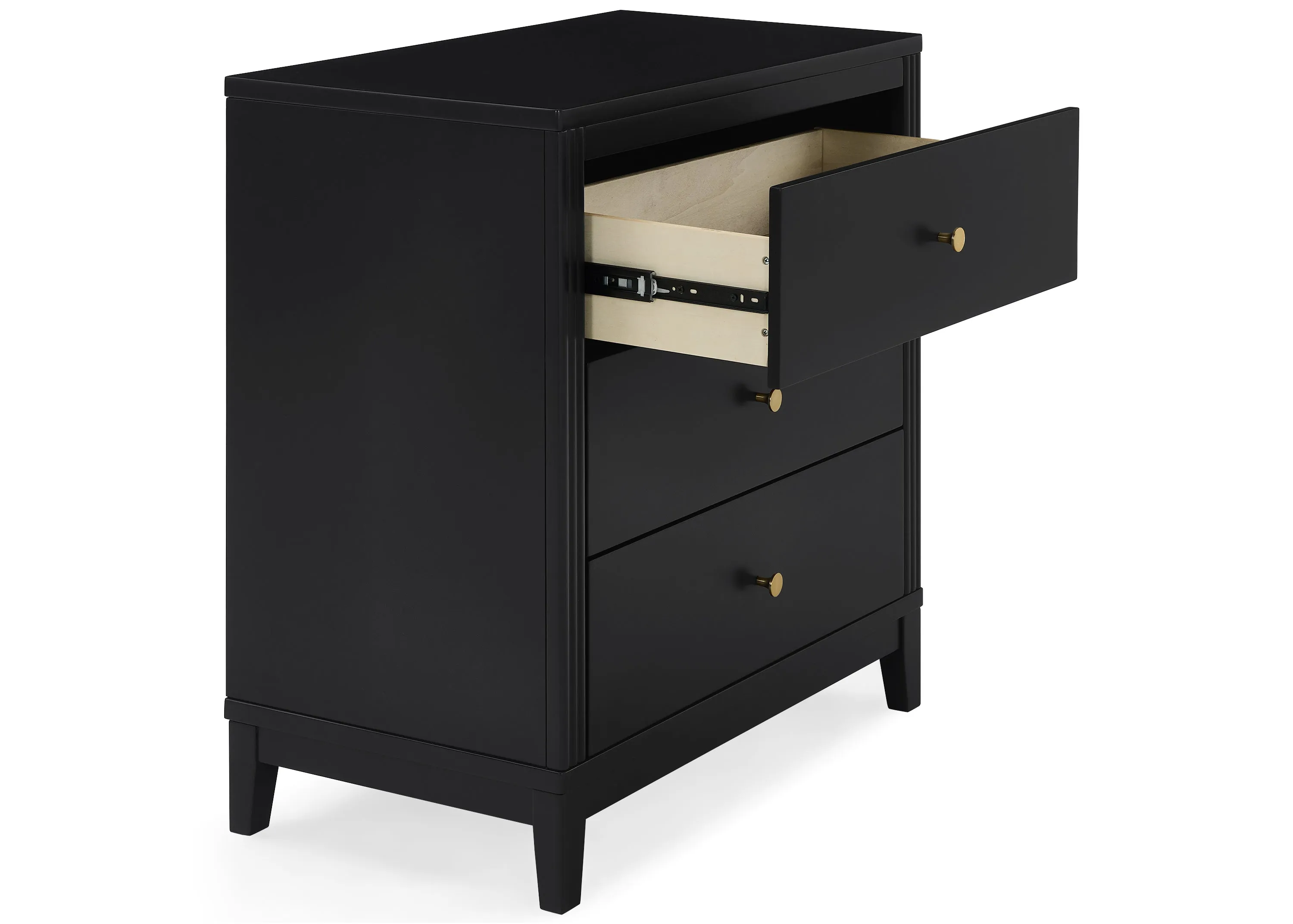 Eloise 3 Drawer Dresser with Changing Top and Interlocking Drawers