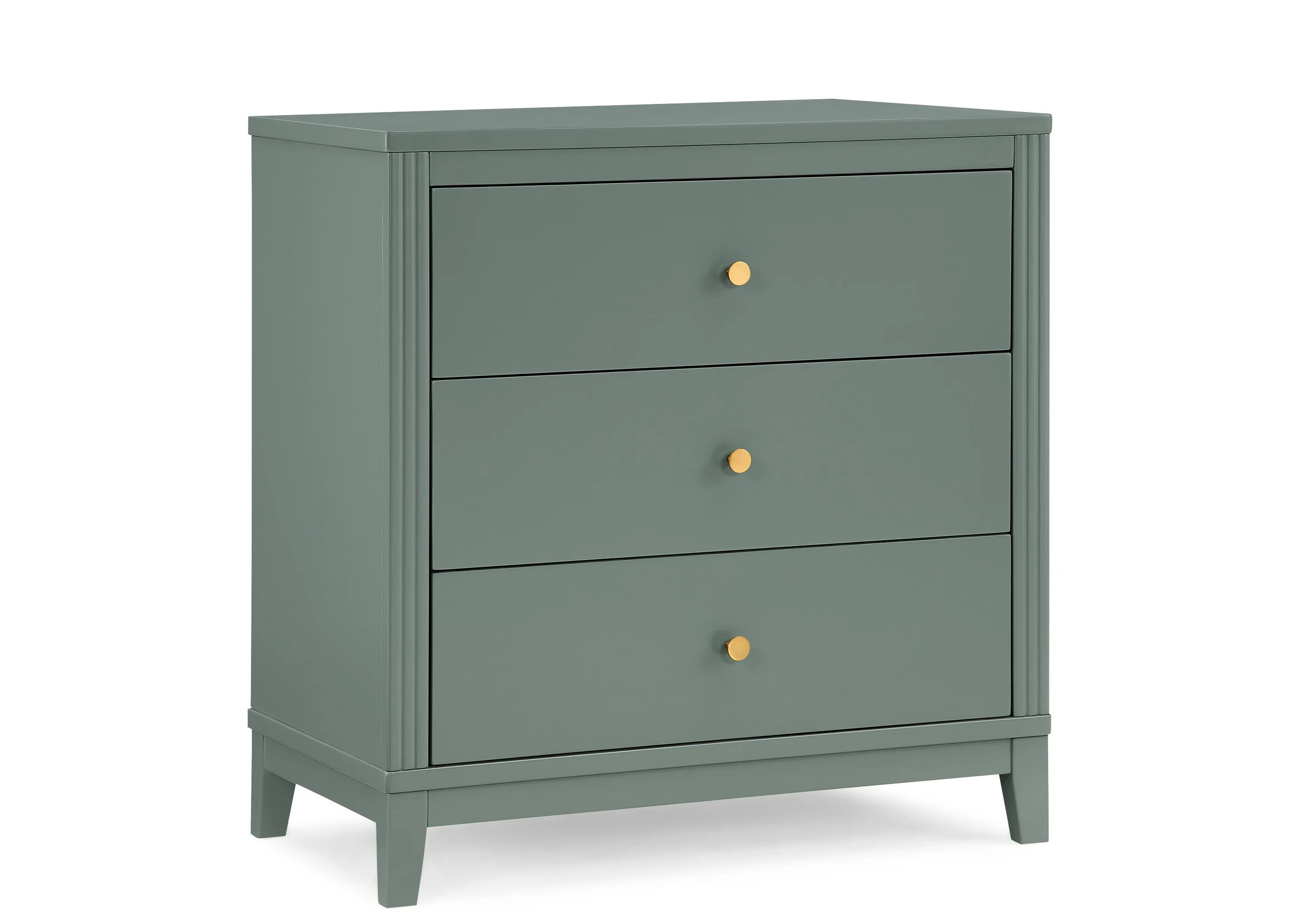 Eloise 3 Drawer Dresser with Changing Top and Interlocking Drawers