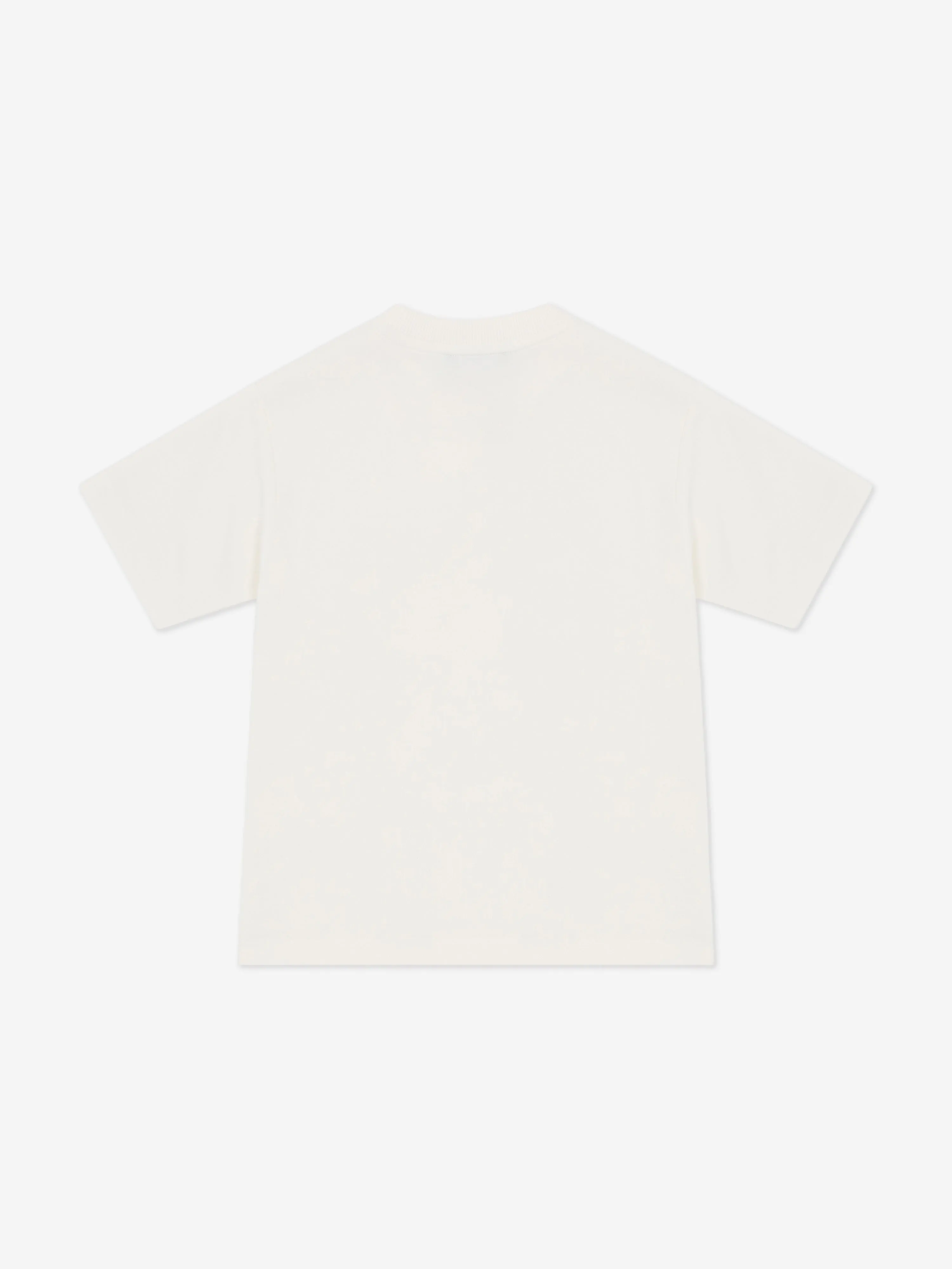 Emporio Armani Boys Logo Pocket T-Shirt in Ivory