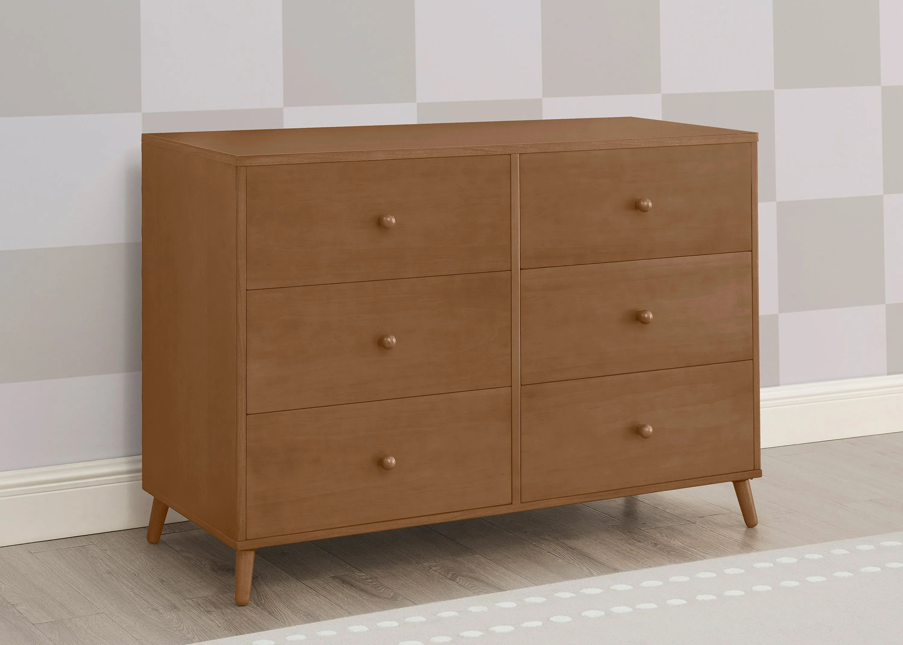 Essex 6 Drawer Dresser with Interlocking Drawers