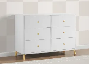 Essex 6 Drawer Dresser with Interlocking Drawers