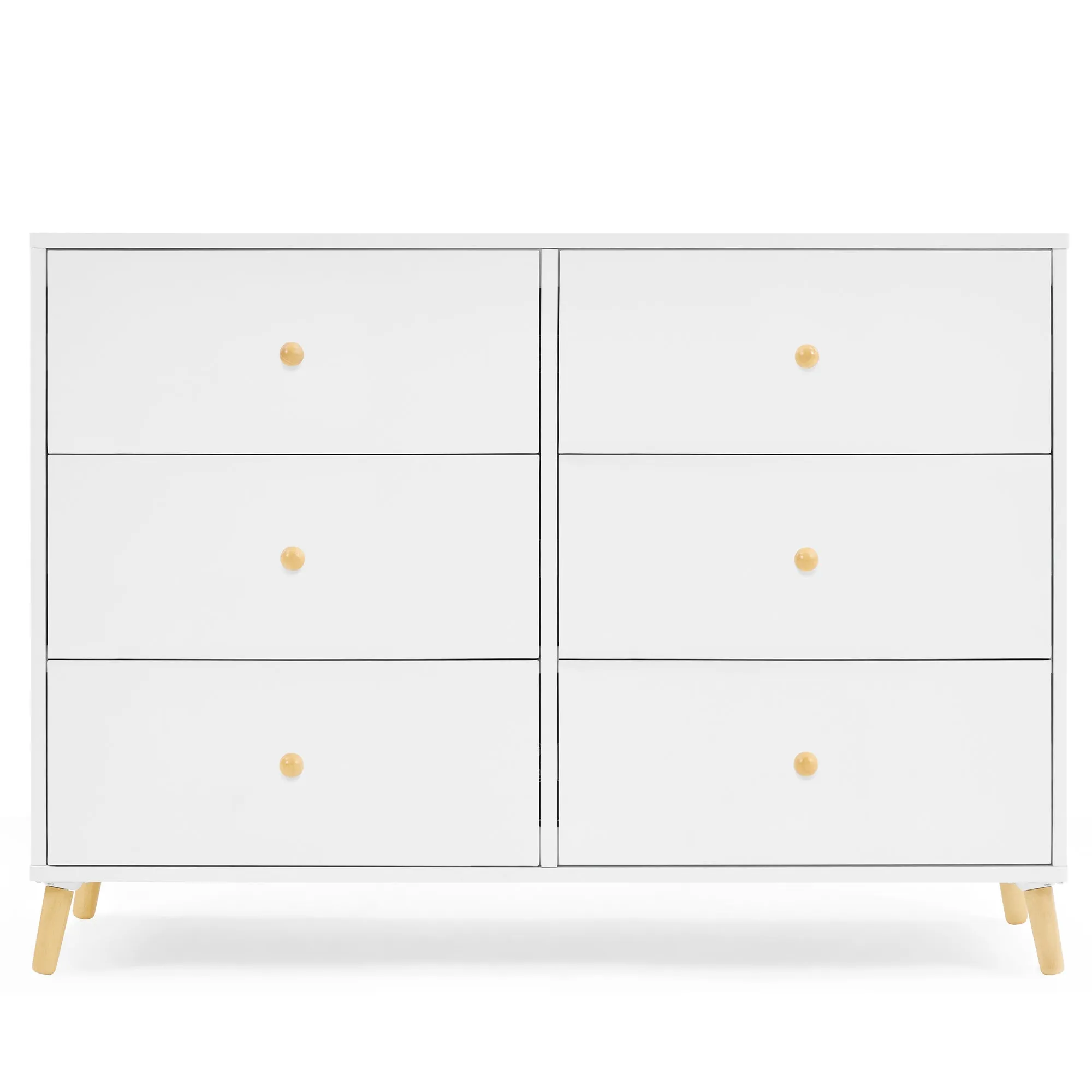 Essex 6 Drawer Dresser with Interlocking Drawers