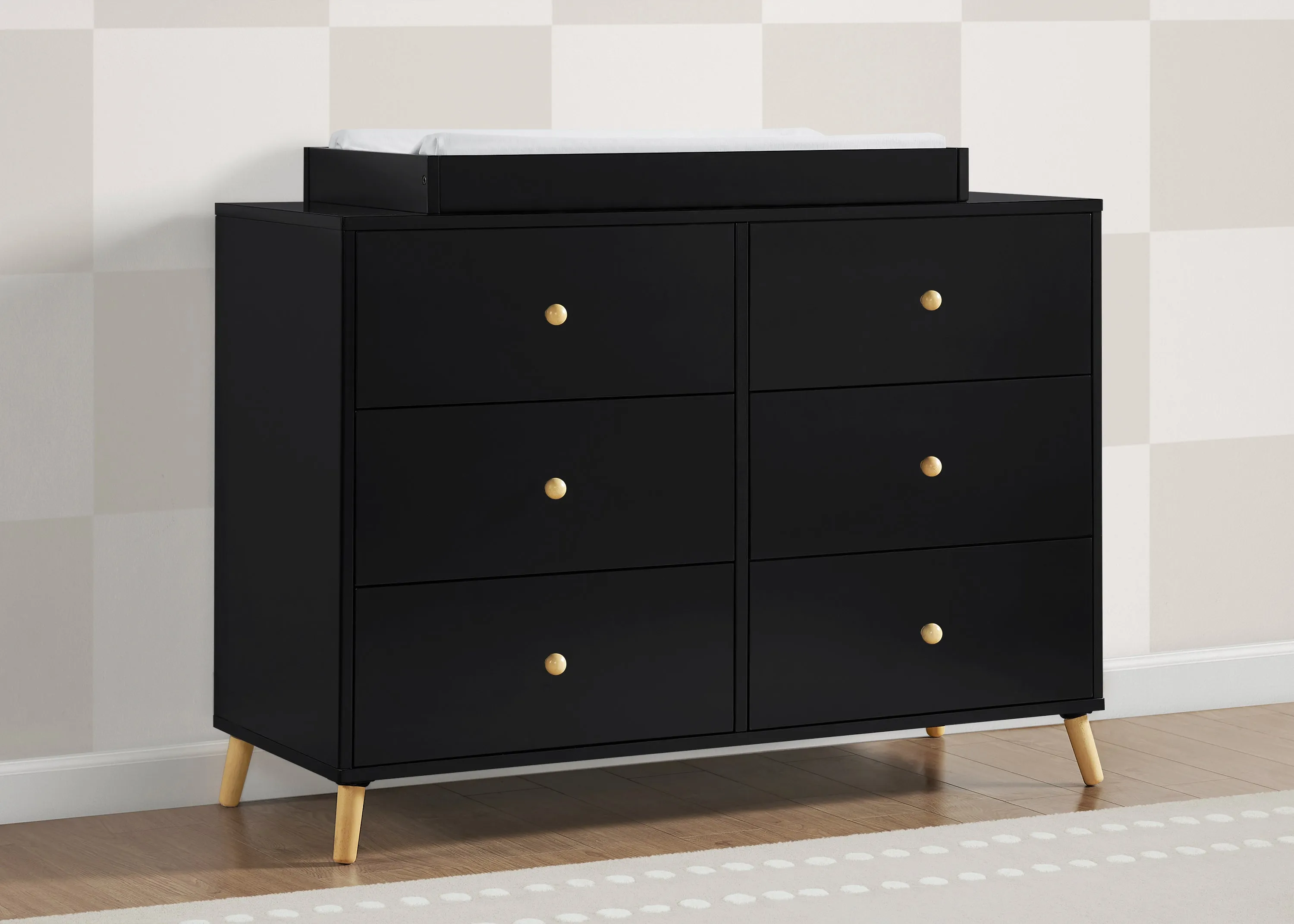 Essex 6 Drawer Dresser with Interlocking Drawers
