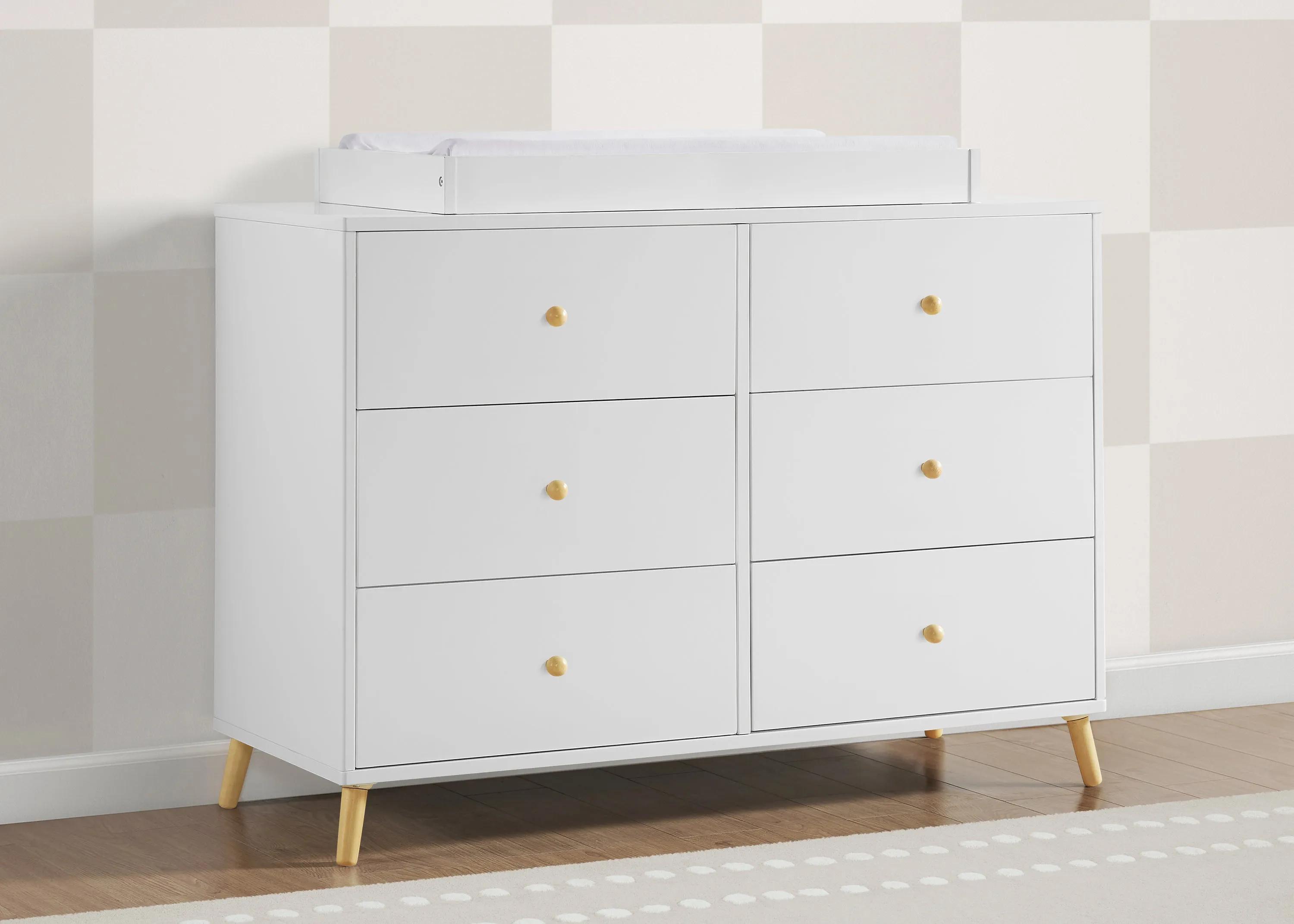 Essex 6 Drawer Dresser with Interlocking Drawers