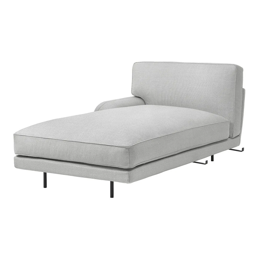 Flaneur Chaise Lounge w/ Armrest