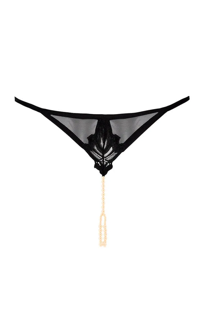 G-string with double pearl string - London G-String