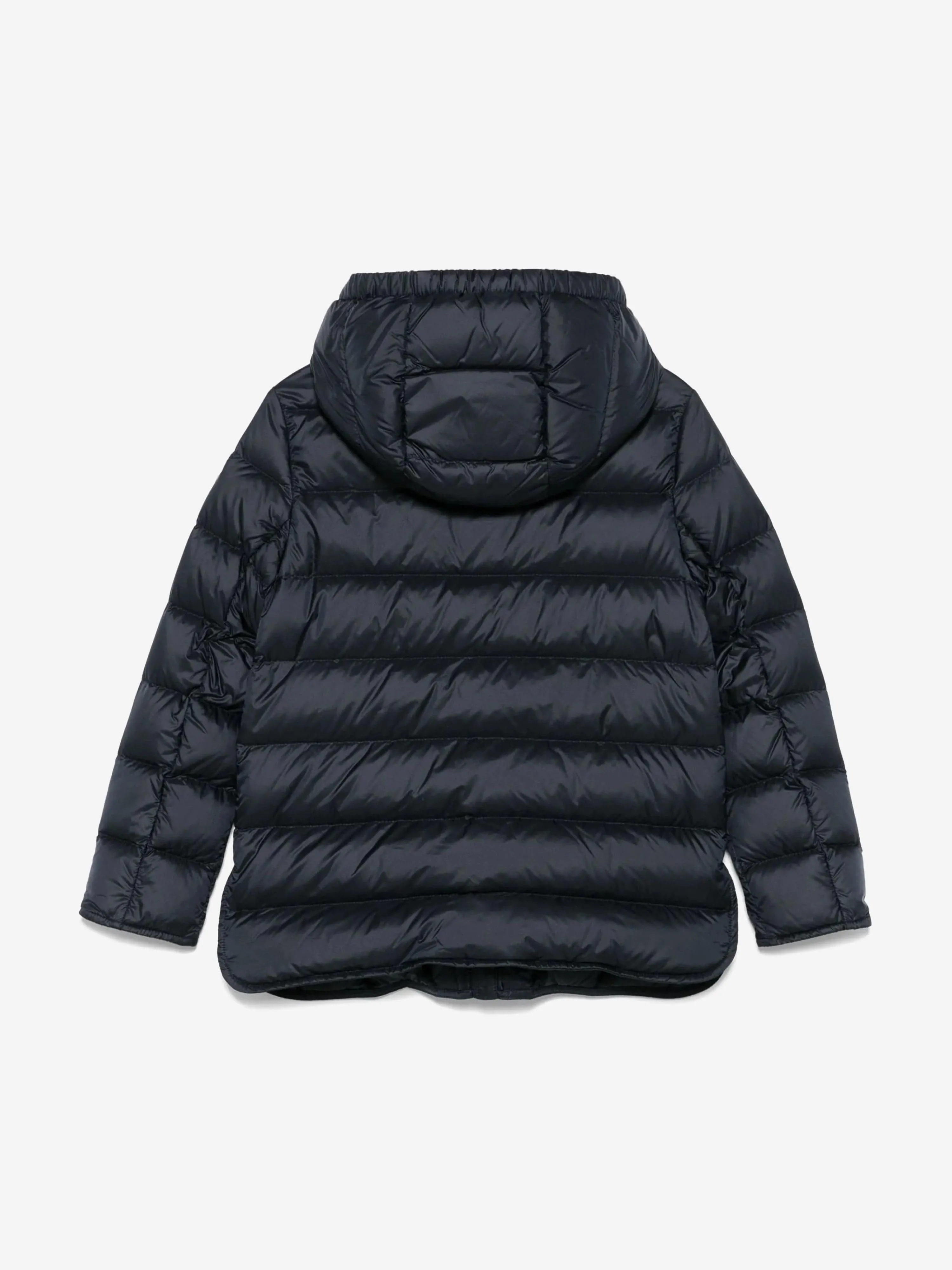 Girls Down Padded Argenno Short Parka in Navy