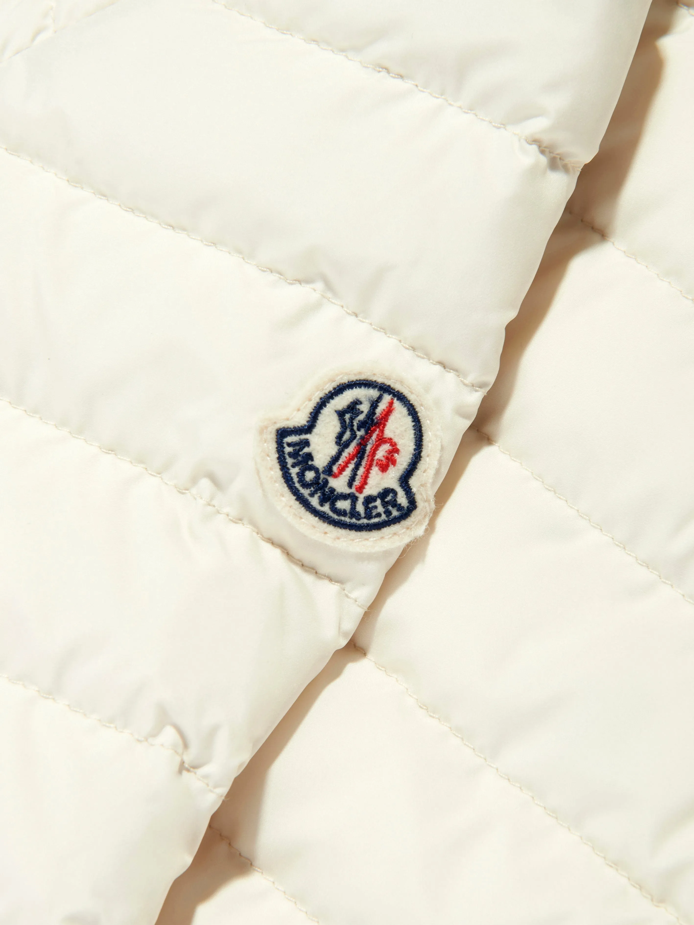 Girls Down Padded Dimase Jacket in Ivory