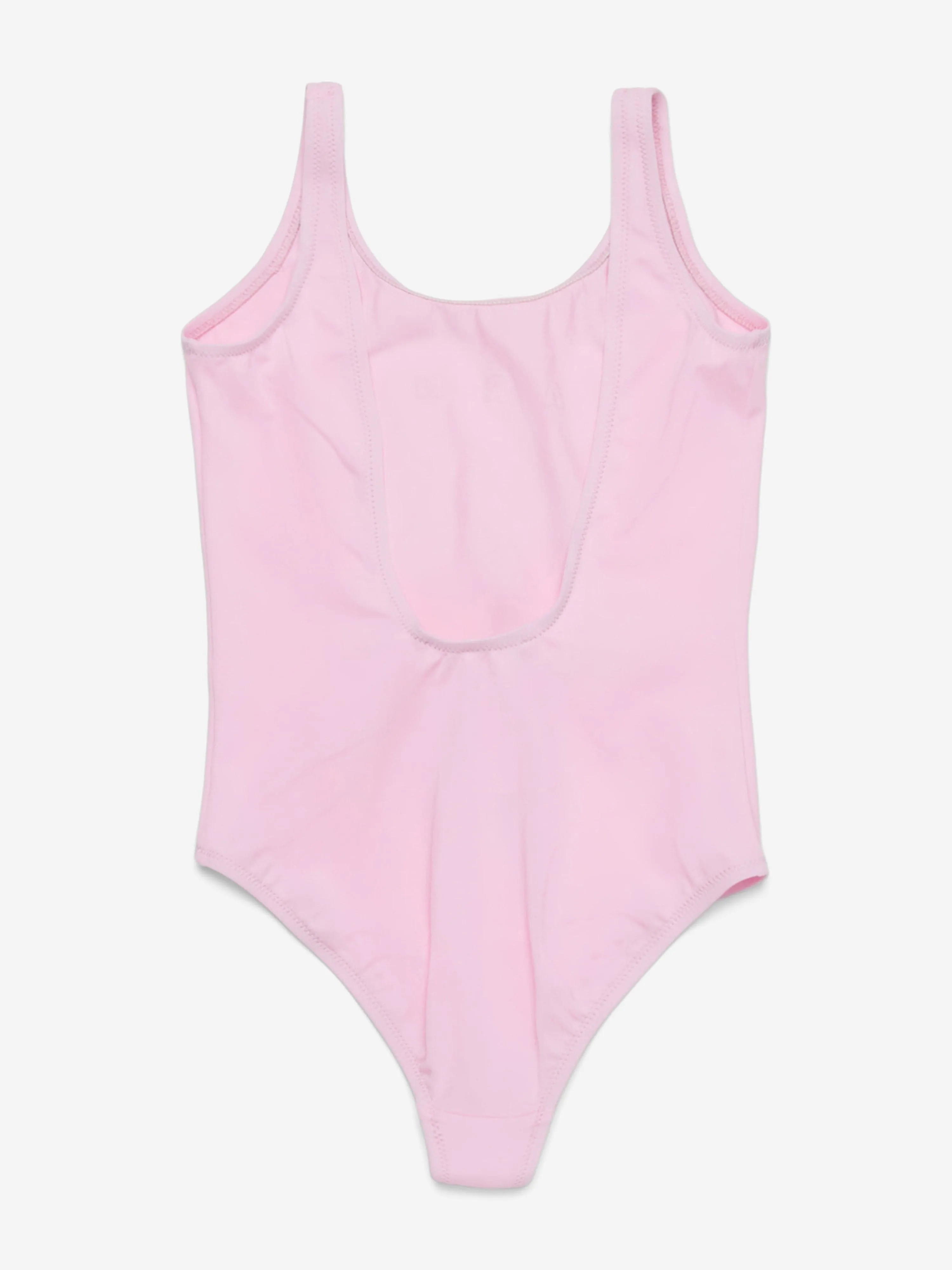 Girls Logo Swimsuit in Pink