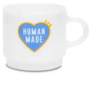 Glass Mug - White