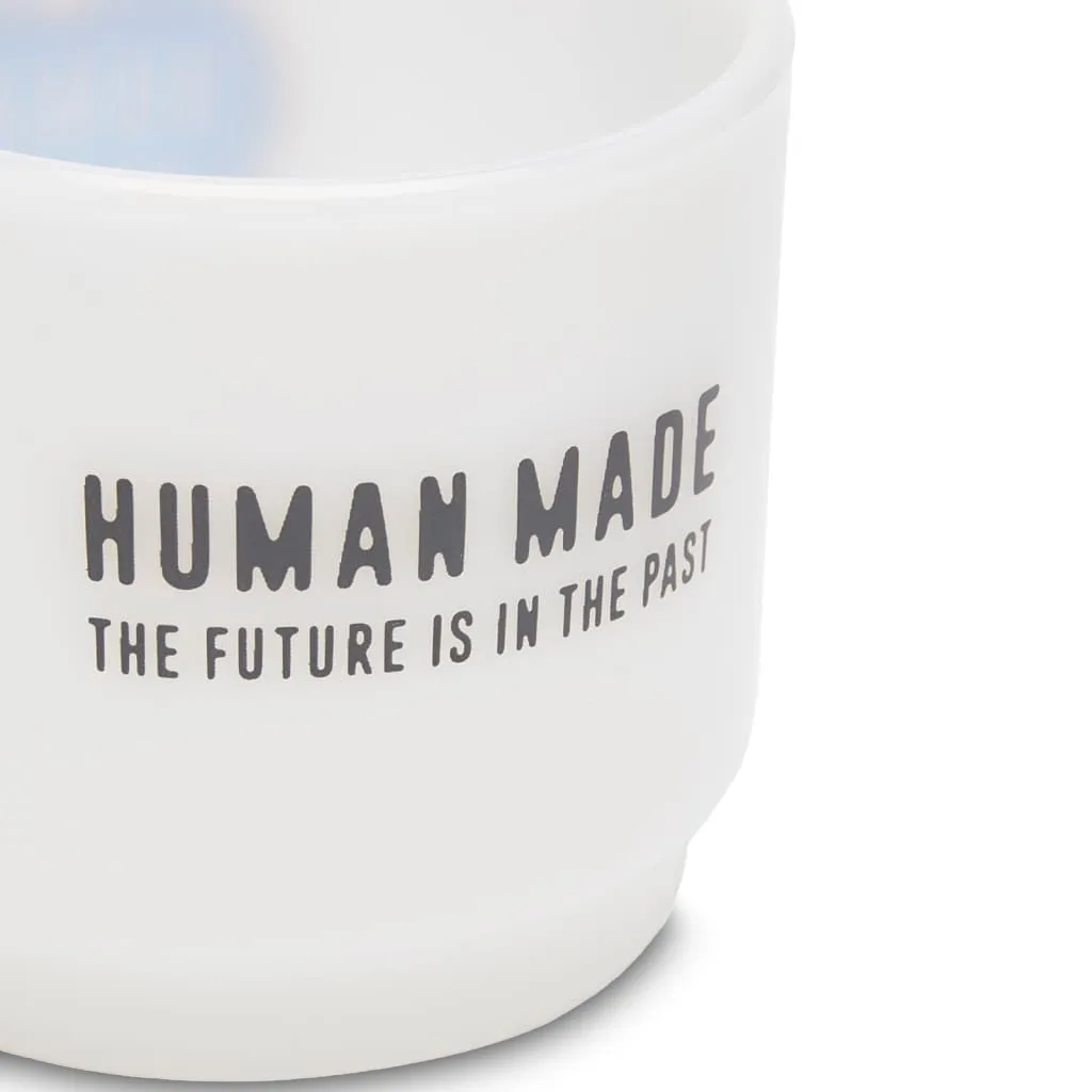 Glass Mug - White