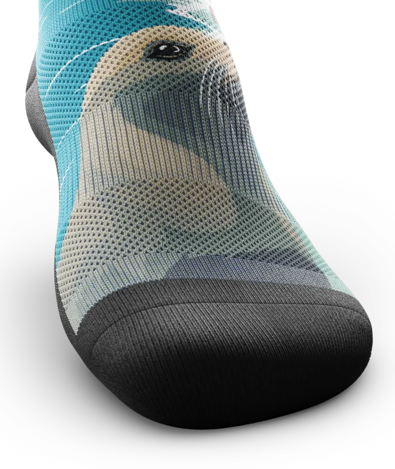 Golden Seal Crew Socks