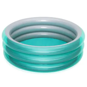 H2OGO! Big Metallic 3-Ring Inflatable Play Pool for Kids, 5 ft. 7 in. Diameter
