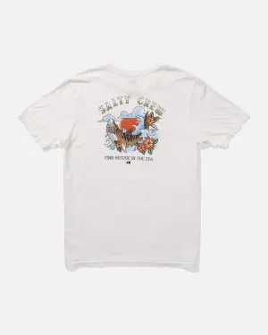 Hopper Vintage Ss Tee - Off White