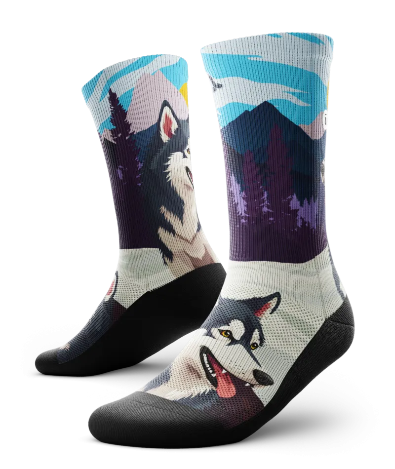 Husky Crew Socks