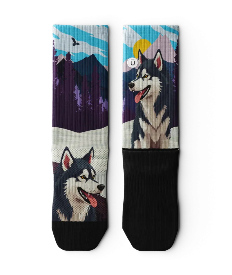 Husky Crew Socks