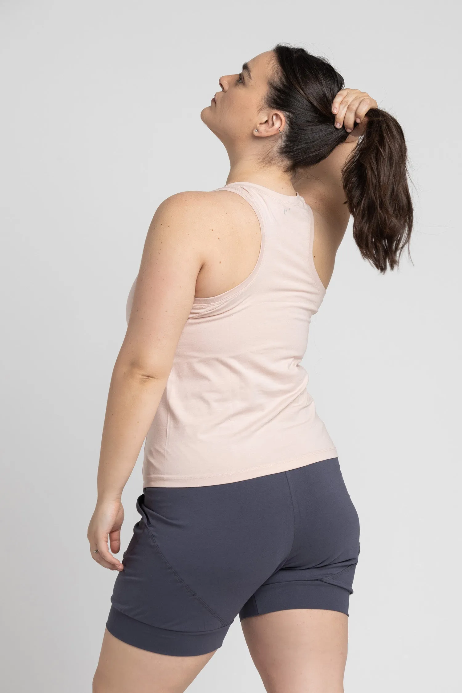 I'mPerfect Soft Modal Racer Tank Top 25%off