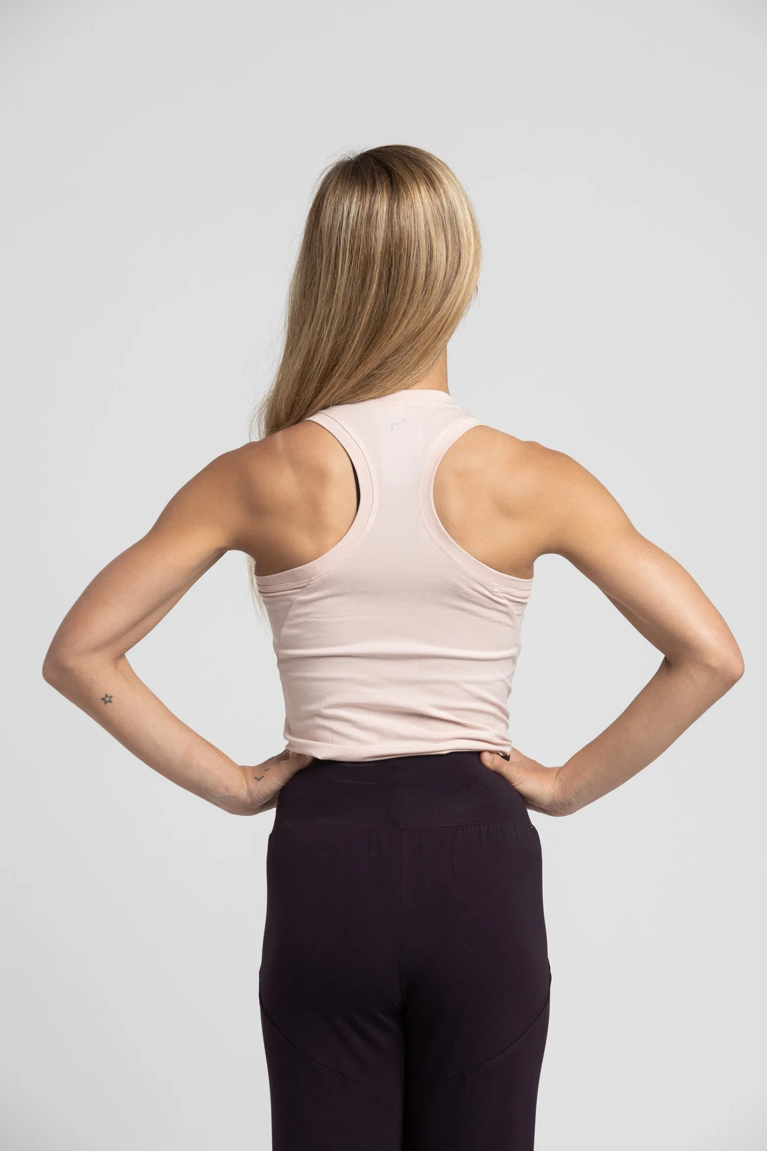 I'mPerfect Soft Modal Racer Tank Top 25%off