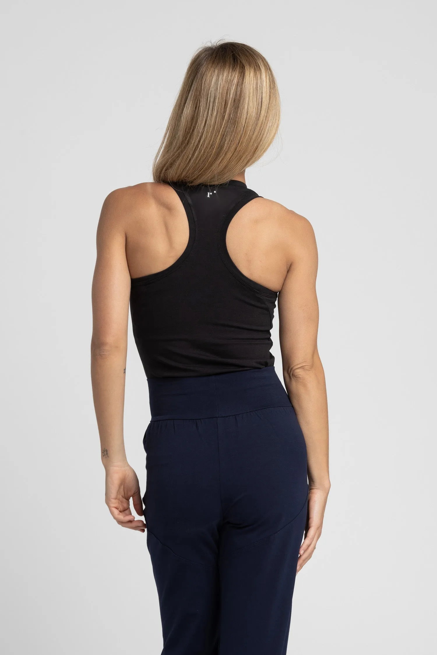 I'mPerfect Soft Modal Racer Tank Top 25%off
