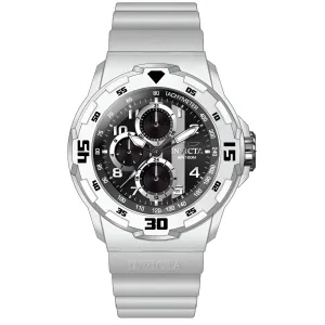 Invicta Men's Watch - Coalition Forces Chrono White Silicone Rubber Strap | 46400