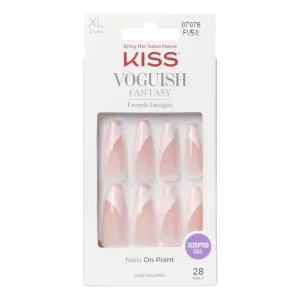 Kiss Voguish Fantasy French Nails - Las Vegas