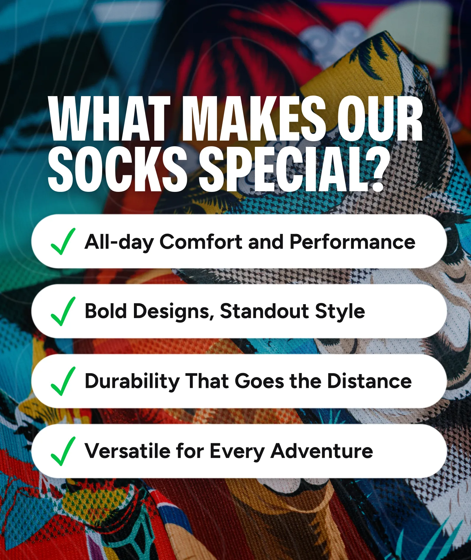 Lazy Limbs Crew Sock 3-Pack