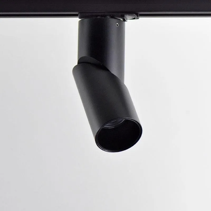 LED Single Spot Track Light Kit | Black | White | 1M & 2 Lights | L-Component