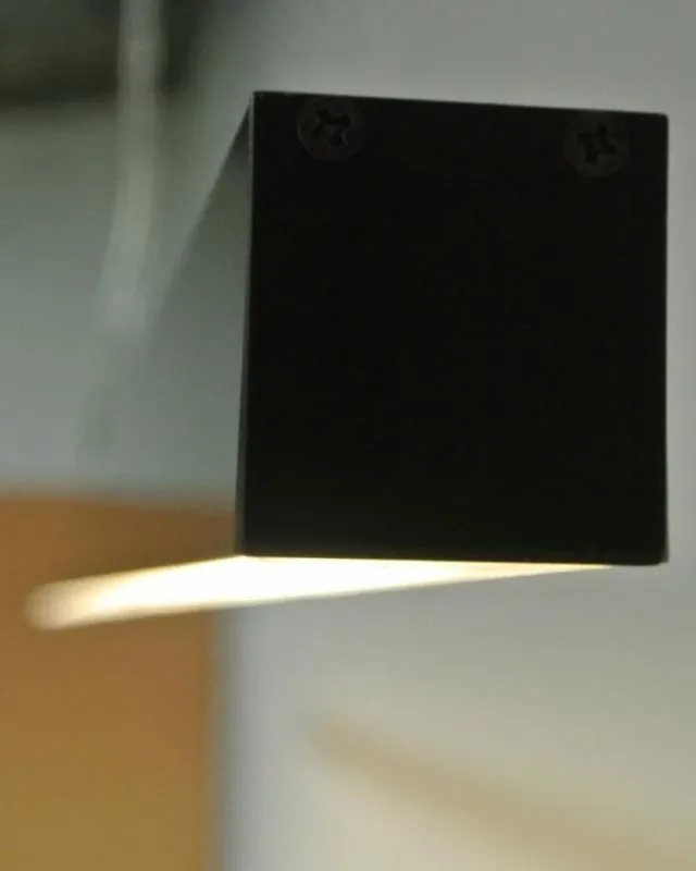 Linear Pendant Slimline Black | Integrated Power Cord | Assorted Sizes