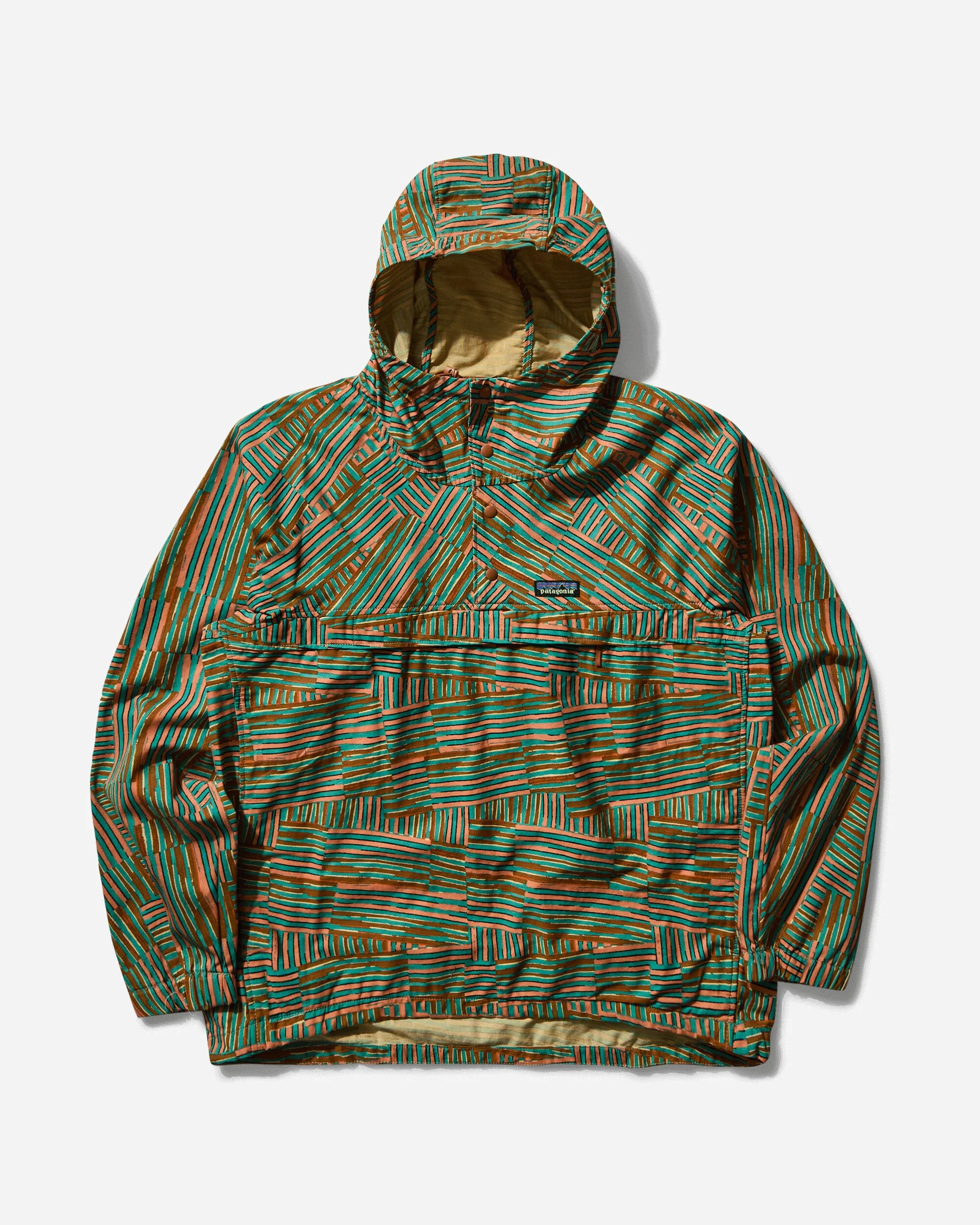 Men's Funhoggers Anorak Jacket Quilty Fitz / Heartleaf Green