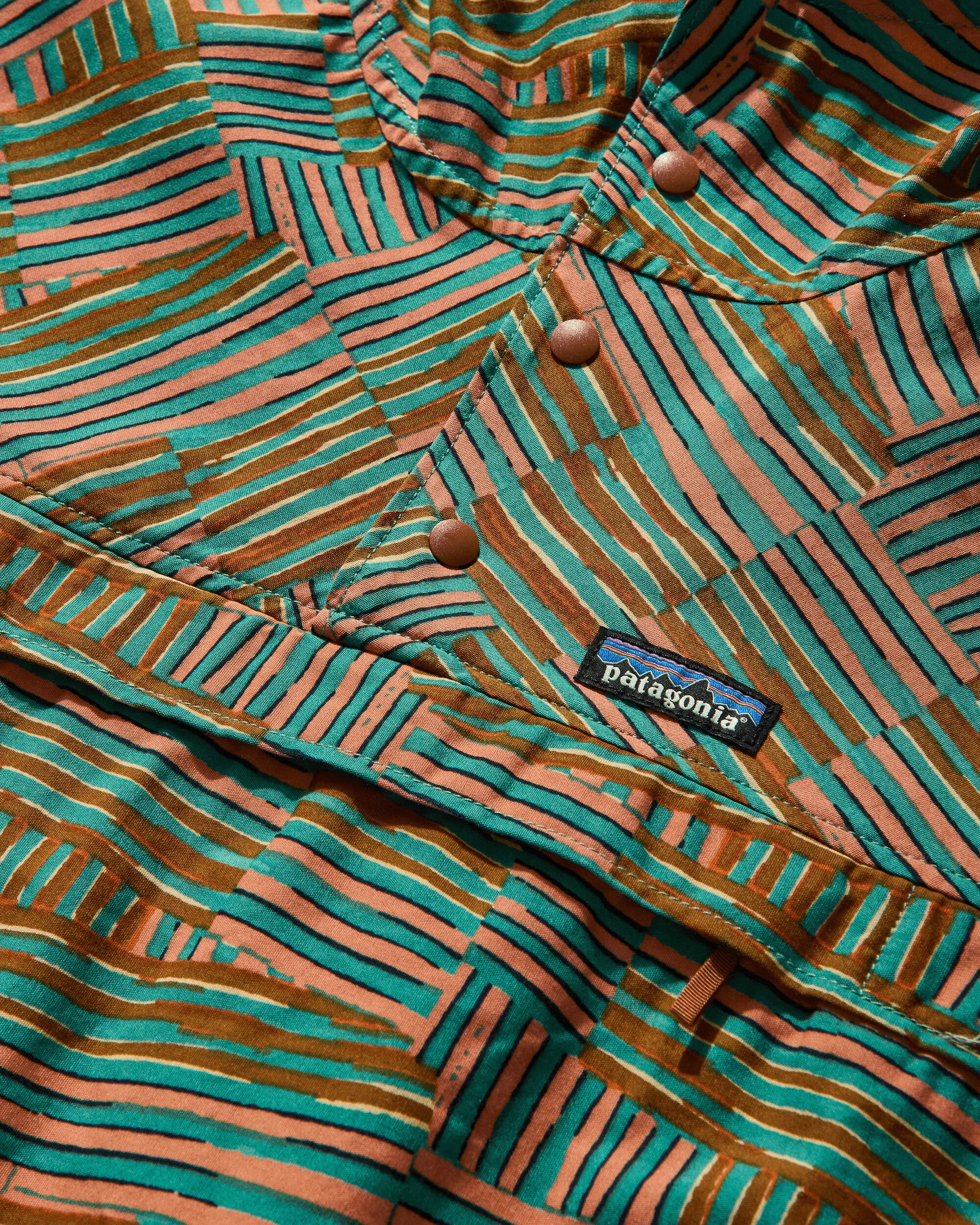 Men's Funhoggers Anorak Jacket Quilty Fitz / Heartleaf Green