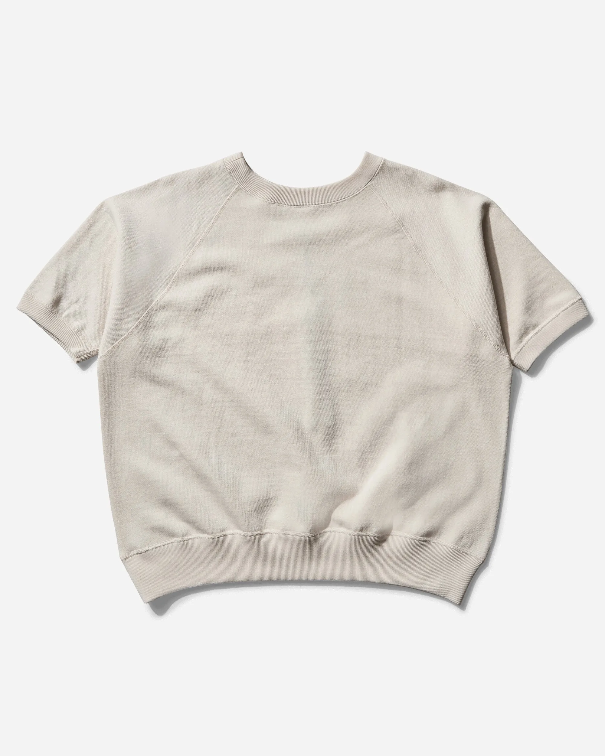 Men's Made in Japan Short Sleeve Crewneck Sweatshirt Off White