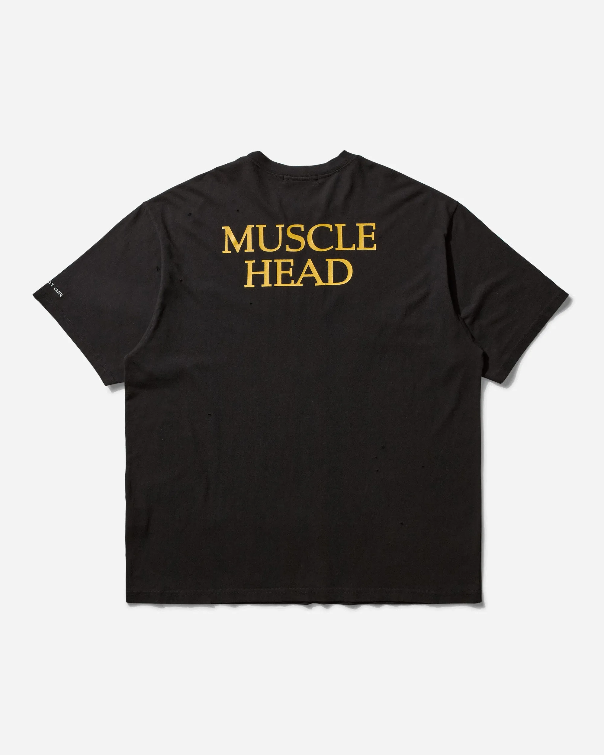 Men's Muscle Head T-Shirt Washed Black