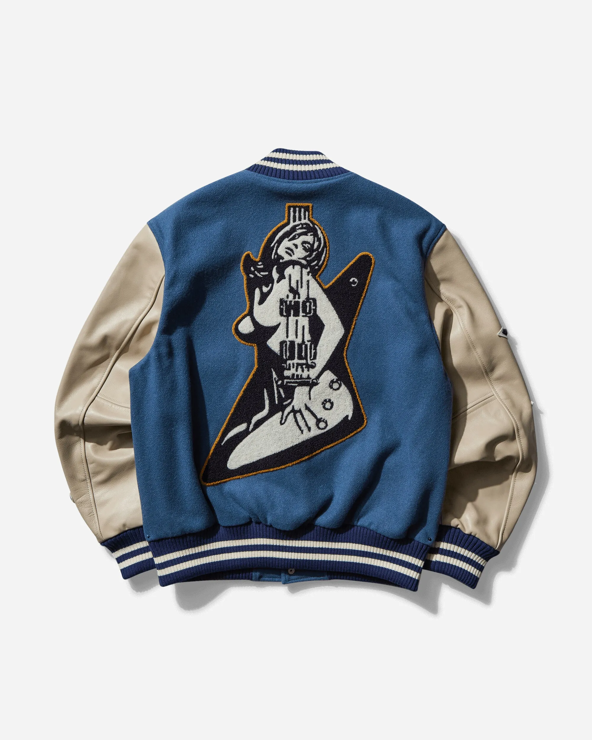 Men's Turn The Music Up Stadium Jacket Turquoise