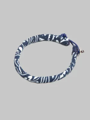 Mikia Bandana Bracelet Navy