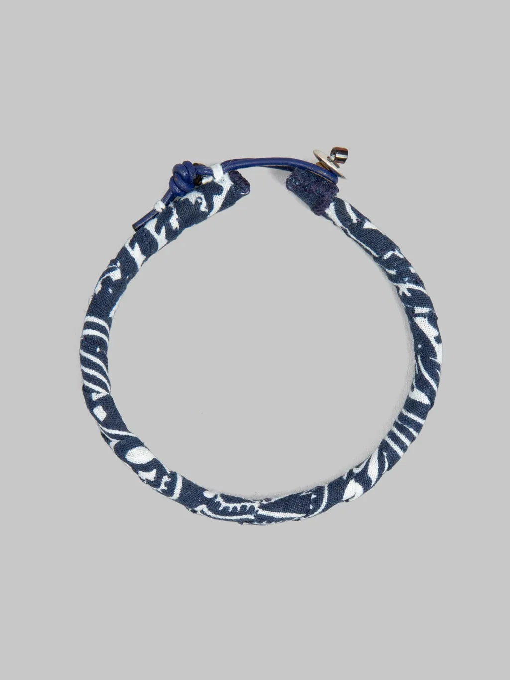 Mikia Bandana Bracelet Navy