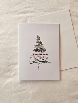 Minimal Christmas Tree - Greeting Card