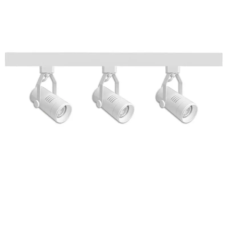 Modern Track Light Kit | 2M & 3 Lights | Black | White | S-Component