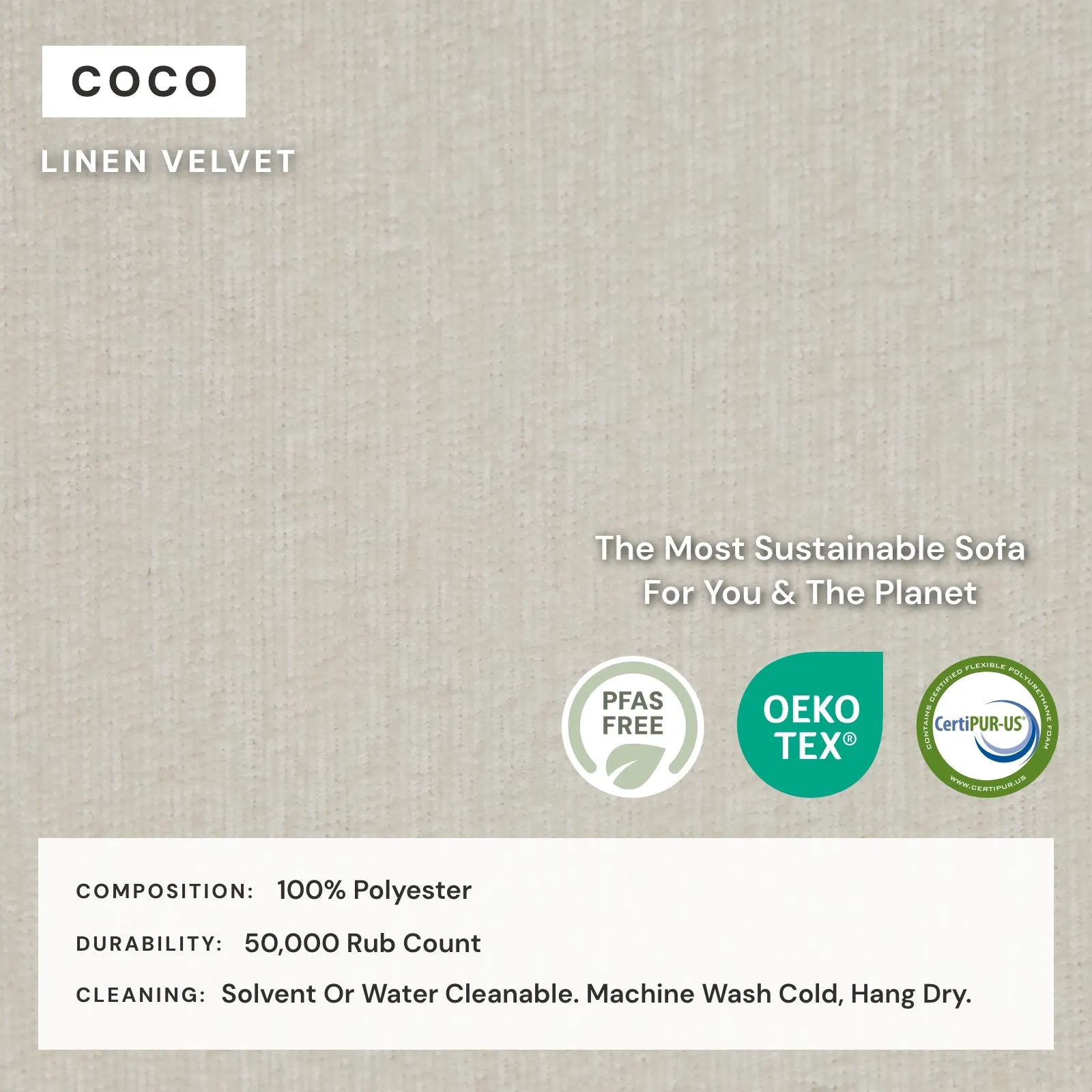 Modular Washable 4-Seater in Coco | Deluxe  Seat | Cloud Pillow