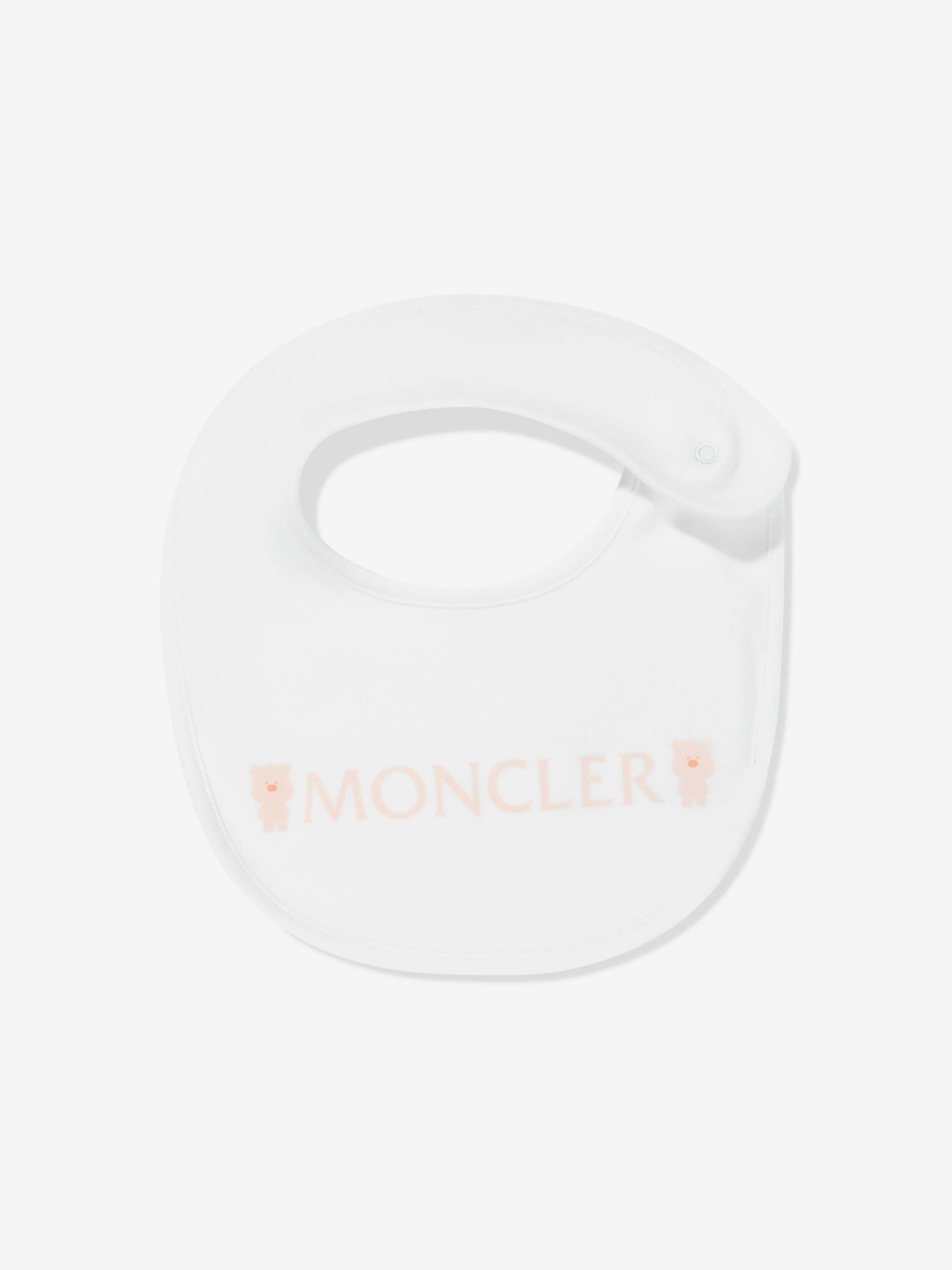 Moncler Enfant Baby Cotton Babygrow Set in White