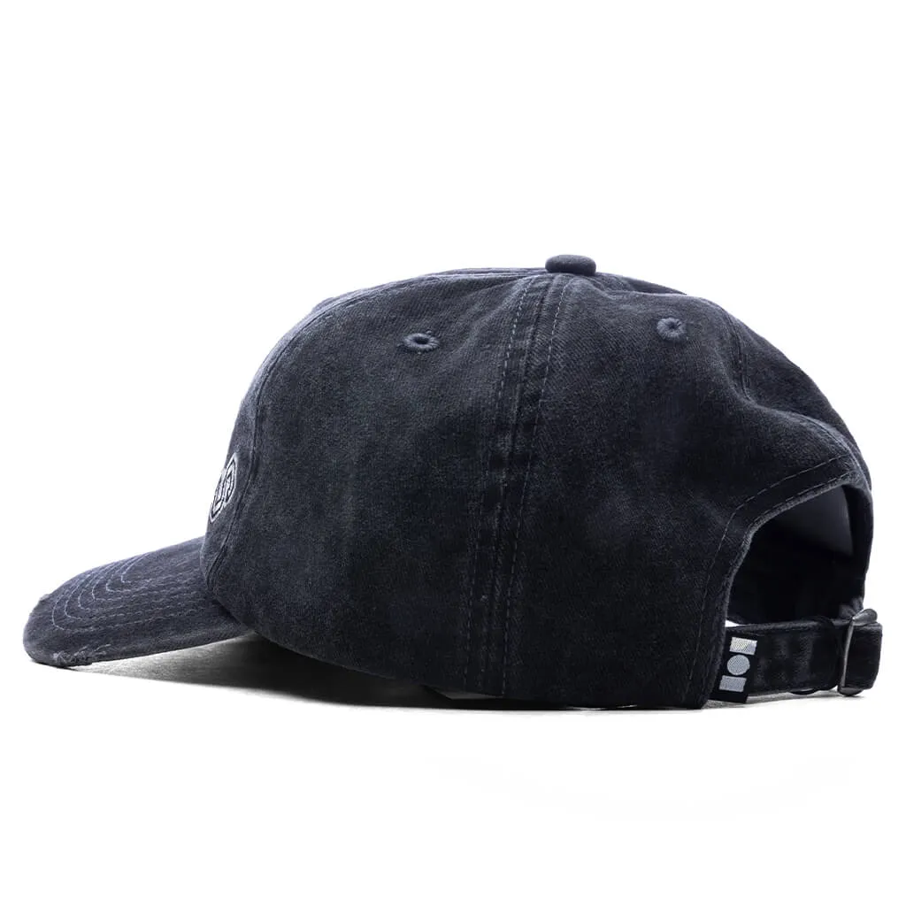 Nahmias Chenille Dad Cap - Off Black