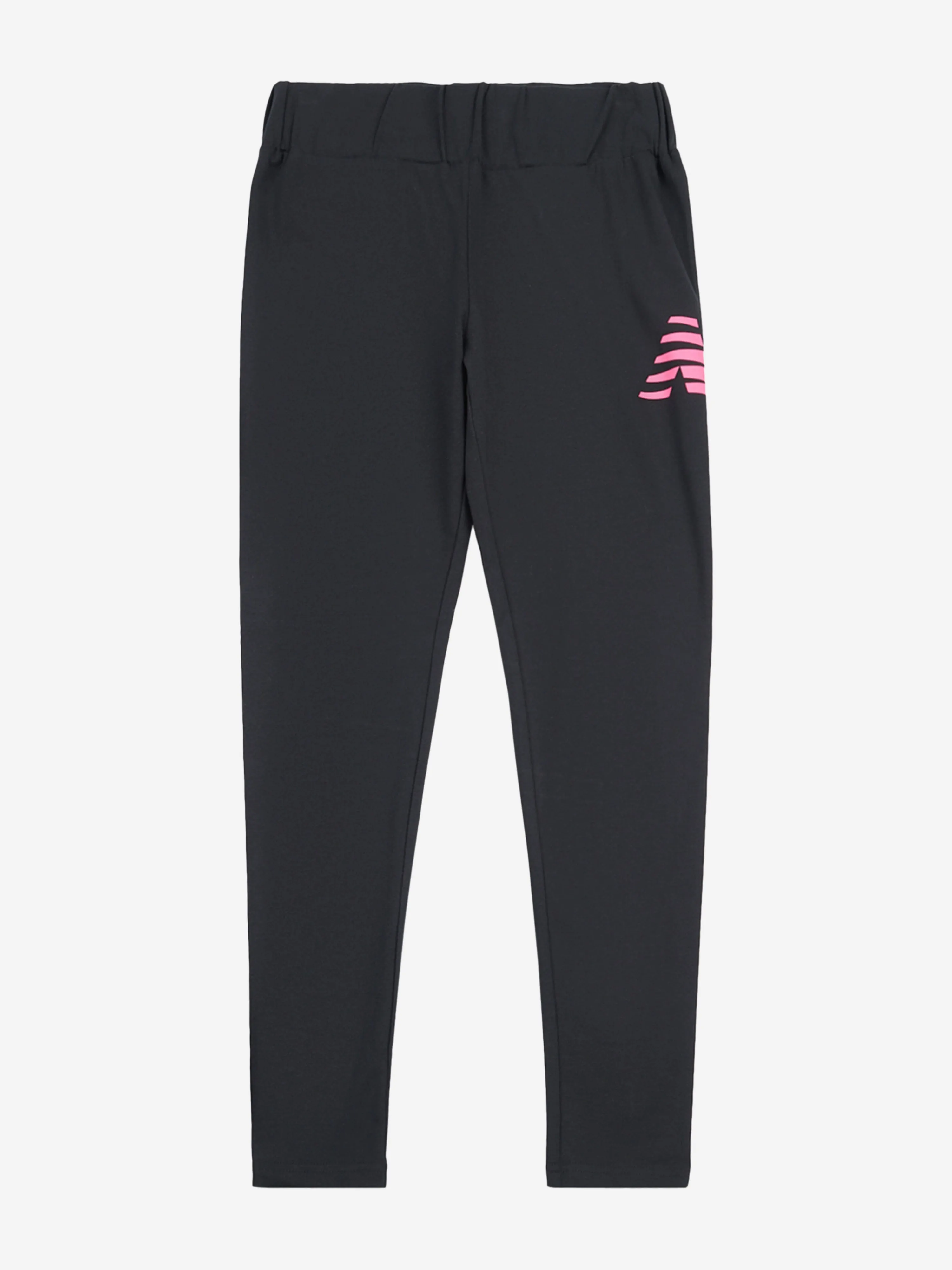 New Balance Girls Stacked Logo Sweatshirt and Leggings Set in Grey