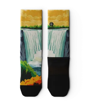 Niagara Falls Crew Socks