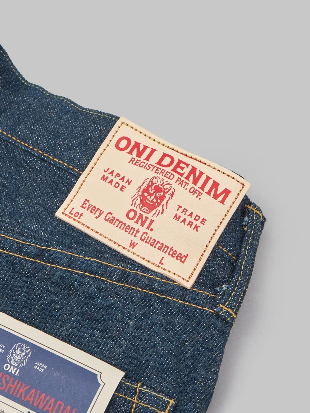 ONI Denim 288 Ishikawadai 15oz Regular Straight Jeans